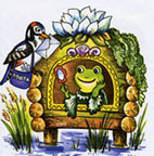 Жаби і жабенята : зб. віршів для дітей / упоряд. Б. Бойко ; худож. О. Родіна. – К., 2006. – С. 25.