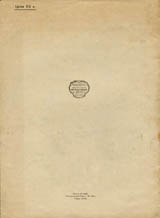 Snezhnaya kniga. Last cover page