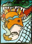 Stained-glass window "Such is the Life"