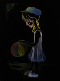Girl with ball