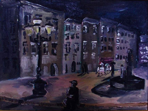 L'vov at night