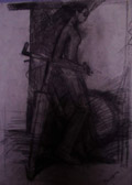 Women with bicycle